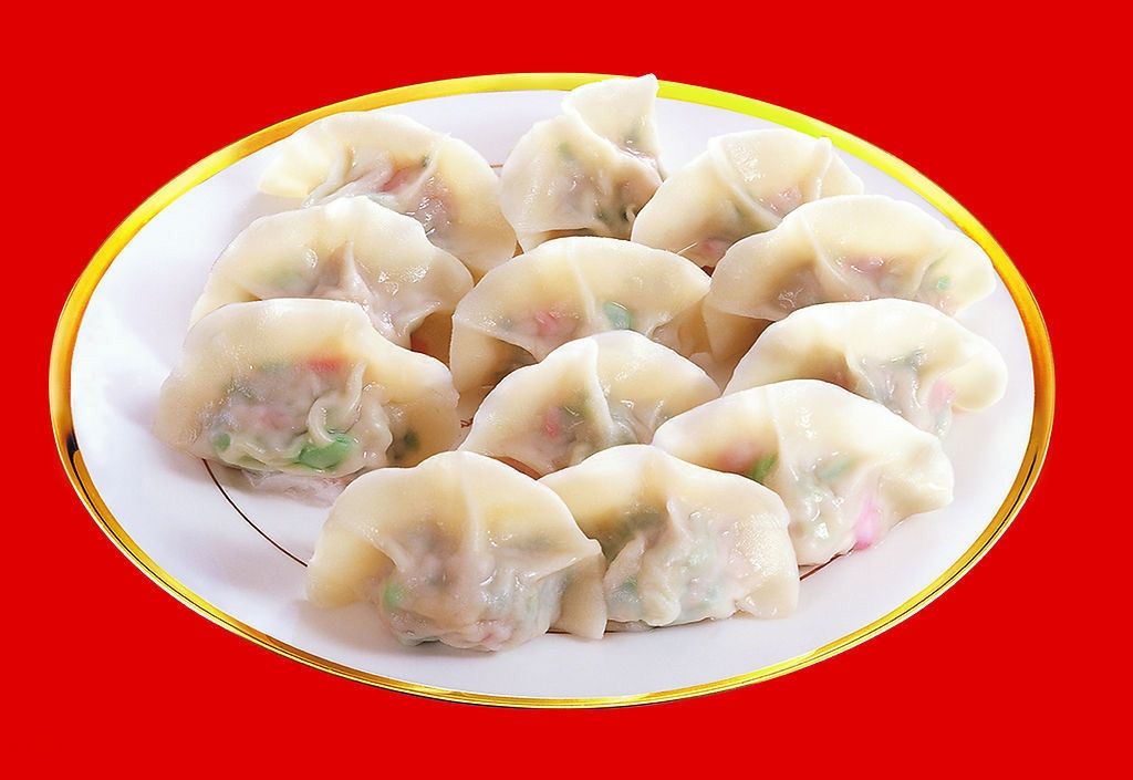 什锦素饺子 什锦素饺子