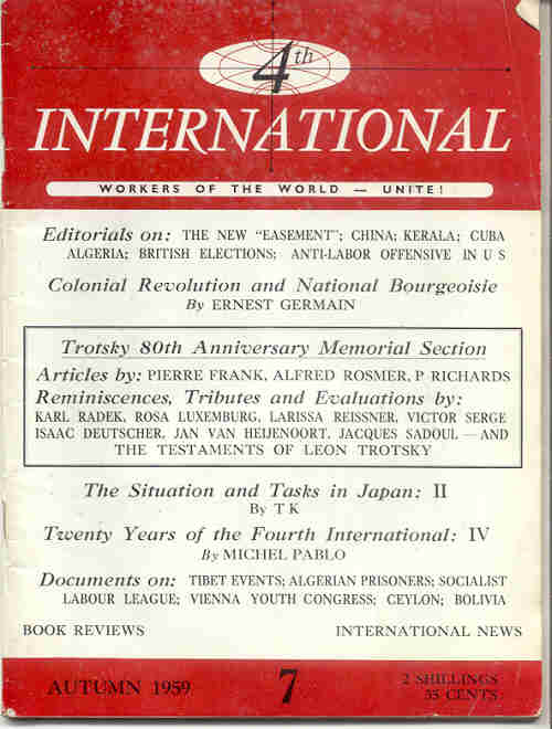 4th International at 1959 4th International at 1959