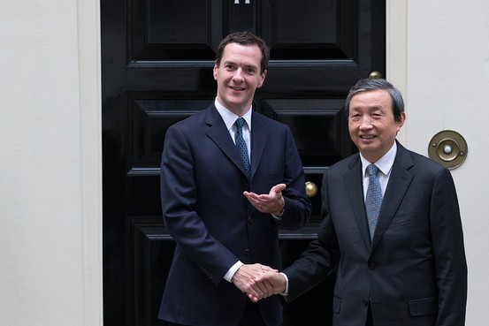英国财政大臣奥斯本和中国国务院副总理马凯 英国财政大臣奥斯本和中国国务院副总理马凯