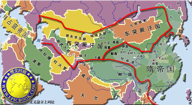 突厥範围 突厥範围