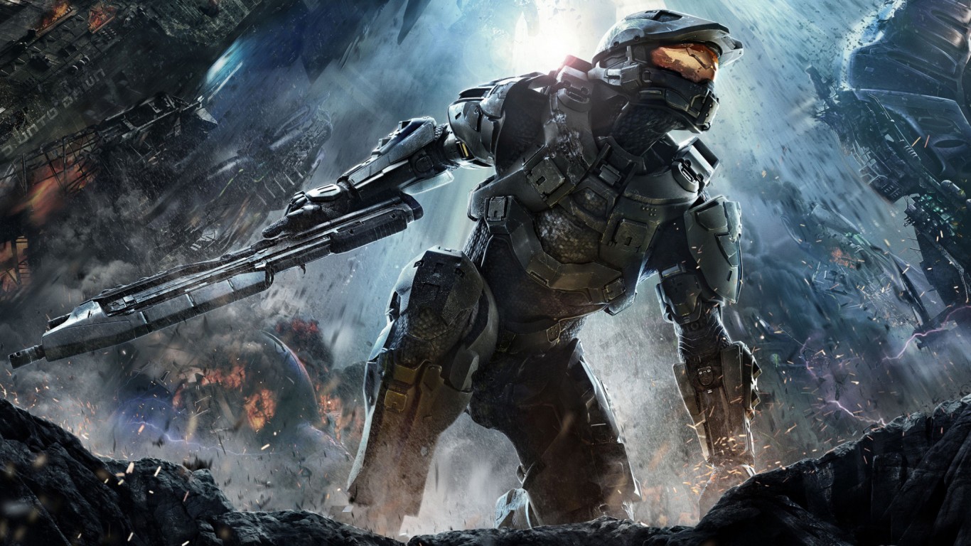 微软旗下着名FPS游戏《光晕Halo》 微软旗下着名FPS游戏《光晕Halo》