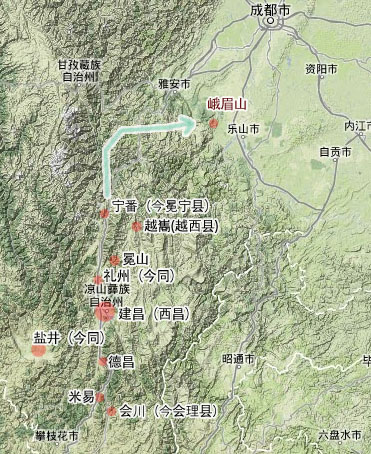 建昌地图(作者leepaul009) 建昌地图(作者leepaul009)
