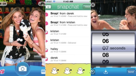 Snapchat页面 Snapchat页面