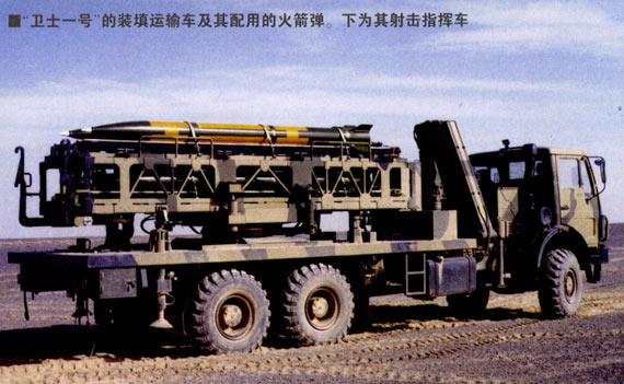 WS-2多管制导火箭