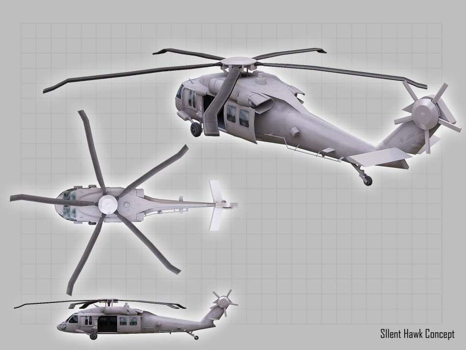 RUH-60“隐形黑鹰”中型通用直升机