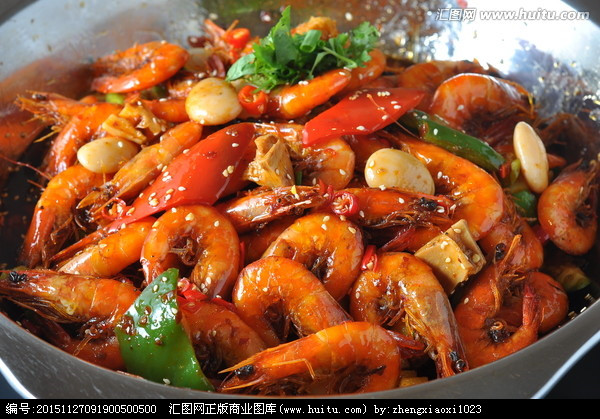 乾锅麻辣虾 乾锅麻辣虾