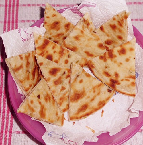 五香葱油饼