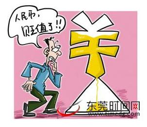 人民币对内贬值