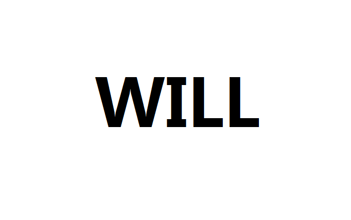 WILL(情态动词) WILL(情态动词)