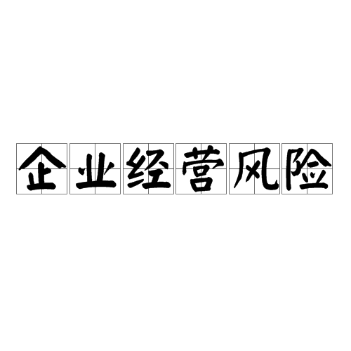 企业经营风险 企业经营风险