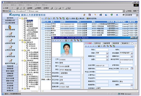 人力资源管理信息系统 人力资源管理信息系统