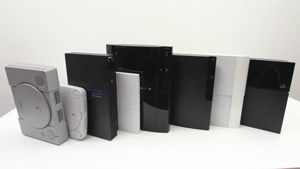 历代PlayStation主机 历代PlayStation主机