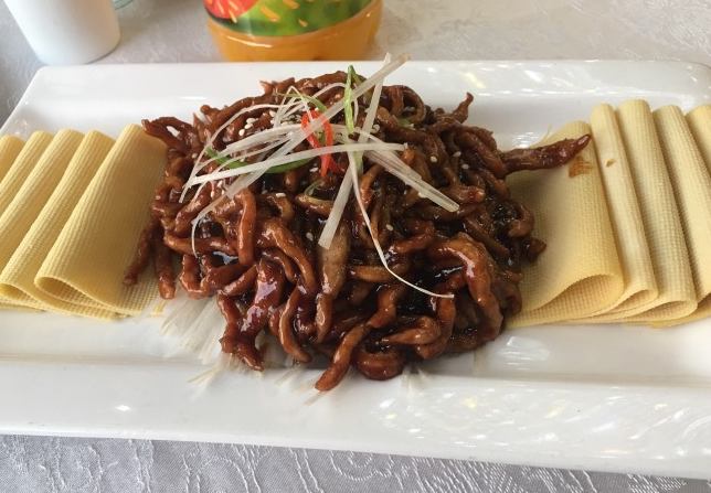 京酱肉丝 京酱肉丝