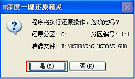 u深度一键还原精灵 u深度一键还原精灵