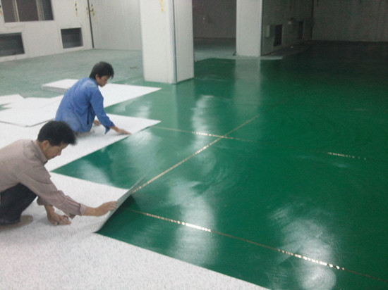 PVC地板施工 PVC地板施工