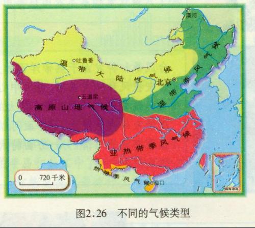 亚热带季风气候 亚热带季风气候