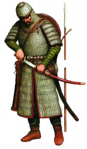 突厥士兵 突厥士兵