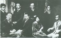 1923年，朱德和部分留德人员贺治华等