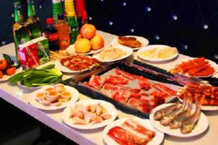 韩式烤肉火锅