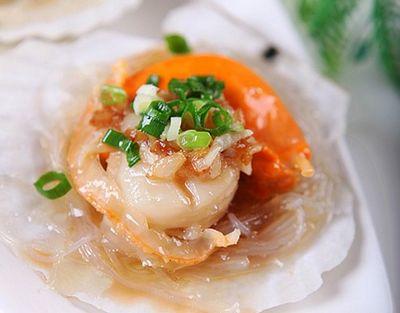 蒜蓉冬粉蒸扇贝