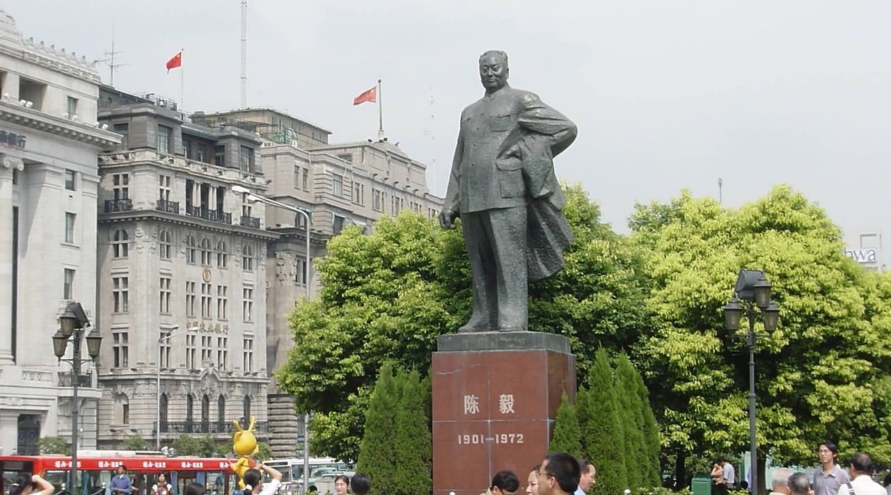 陈毅雕像 陈毅雕像