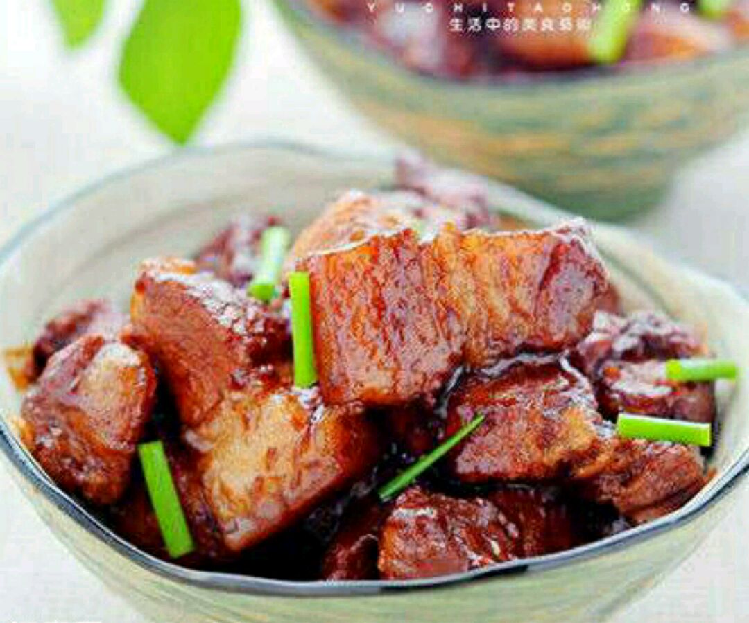 无油红烧肉 无油红烧肉