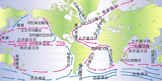 世界各地的暖流 世界各地的暖流