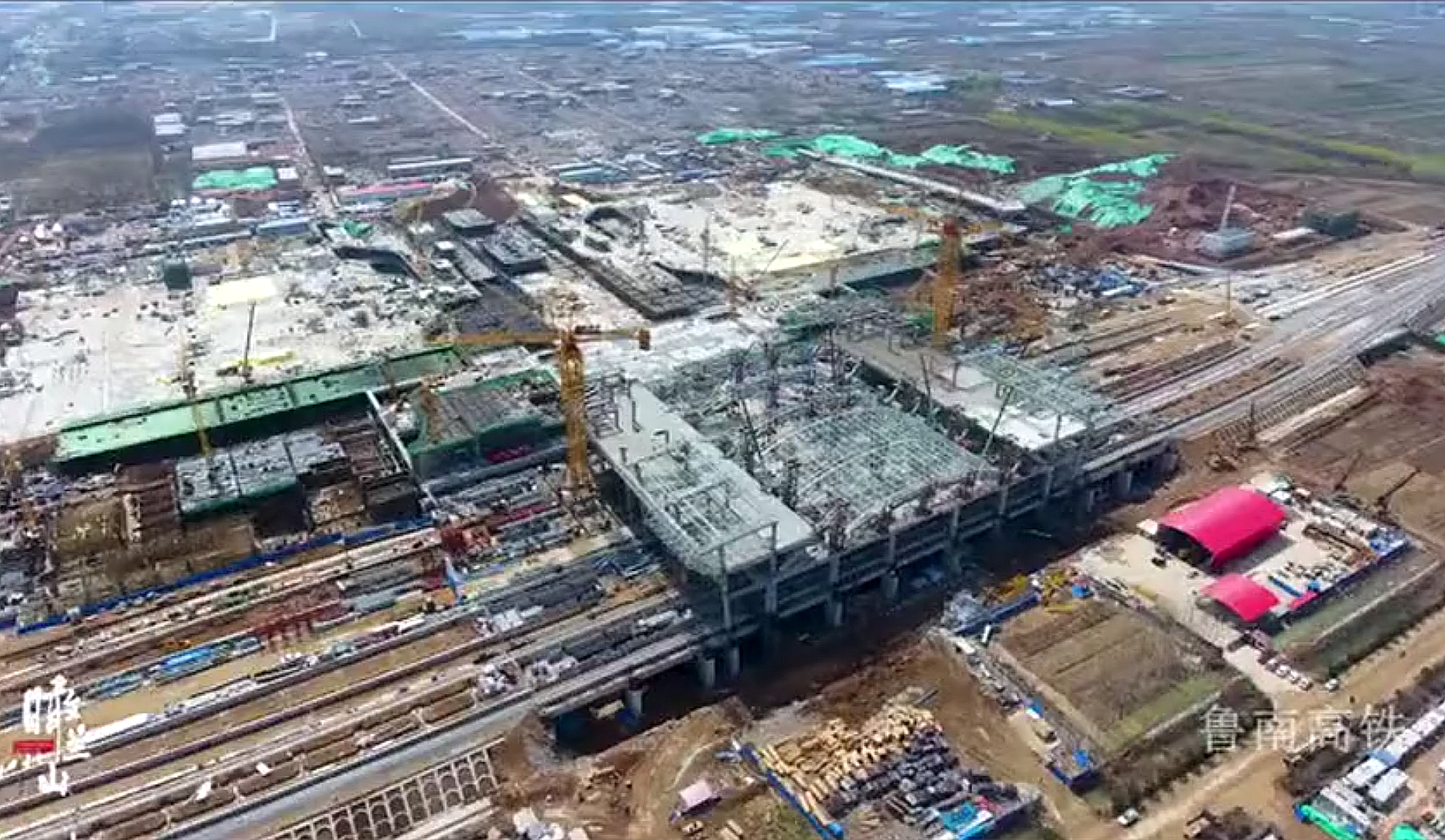 临沂北站施工图 临沂北站施工图