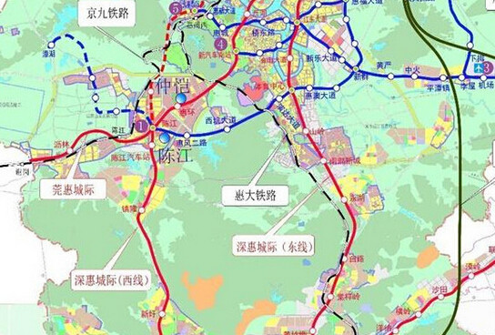 惠州轨道交通(惠州轻轨) 惠州轨道交通(惠州轻轨)