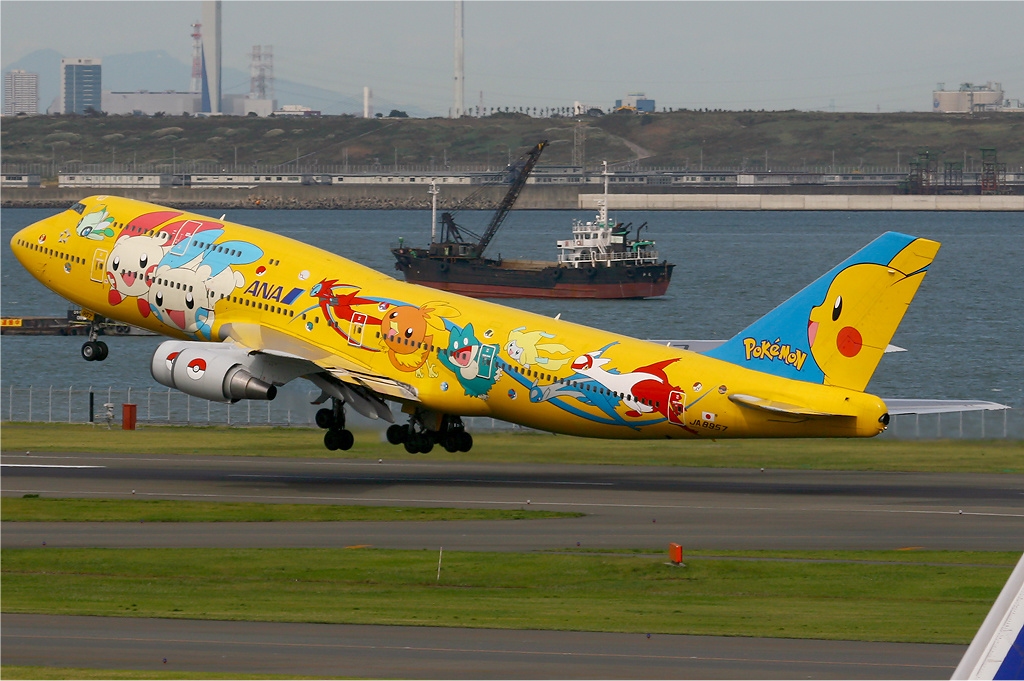 全日空的波音747-400 全日空的波音747-400