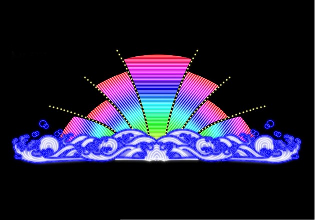 霓虹灯素材效果图 霓虹灯素材效果图