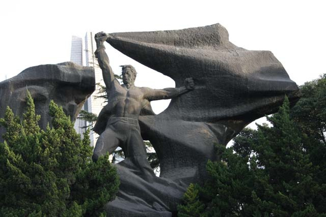浦江潮雕像 浦江潮雕像
