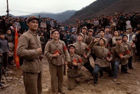 1966年大串联红卫兵到达井冈山 1966年大串联红卫兵到达井冈山