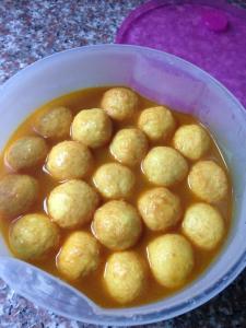 咖喱风味：咖喱鱼蛋