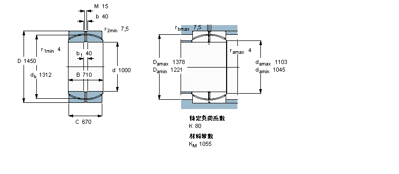 SKF GEP1000FS轴承 SKF GEP1000FS轴承