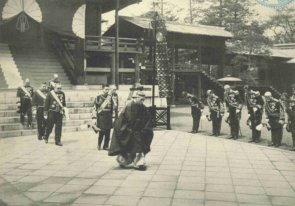 1934年参拜靖国神社 1934年参拜靖国神社