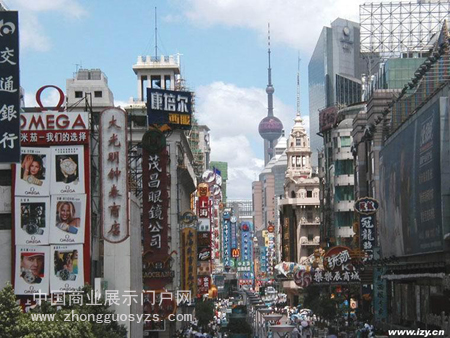 上海南京路商业街 上海南京路商业街