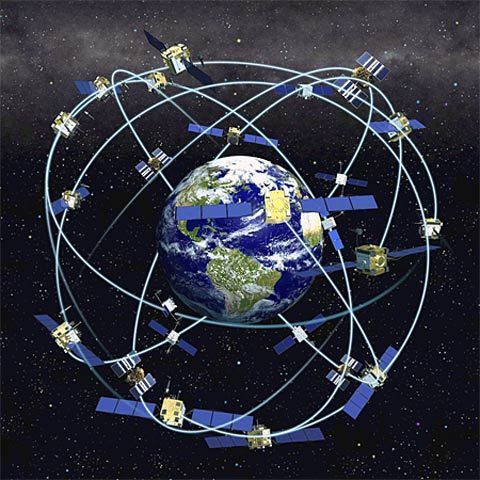 北斗卫星导航系统示意图 北斗卫星导航系统示意图