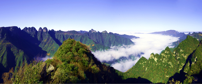 七姊妹山国家级自然保护区风光 七姊妹山国家级自然保护区风光