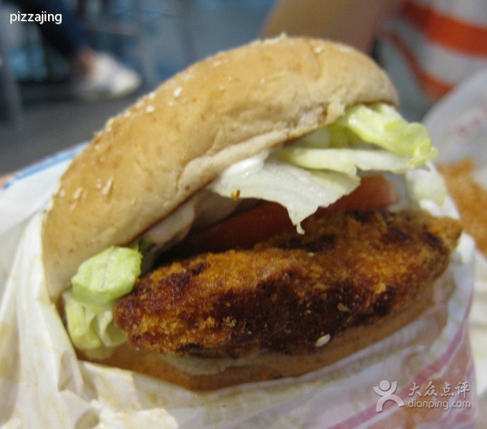 麦香炫辣鸡腿堡
