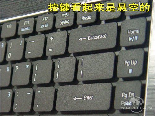 “平”“浮”二字把宏碁的键盘形容得很贴切 “平”“浮”二字把宏碁的键盘形容得很贴切