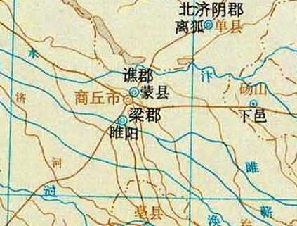 南北朝梁郡 南北朝梁郡