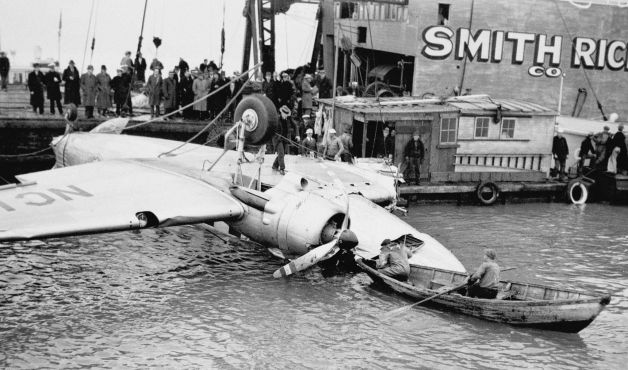 1937年造成11人遇难的事故现场
