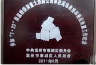 甬温线特别重大铁路交通事故纪念章