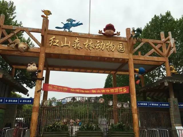 红山森林动物园大门