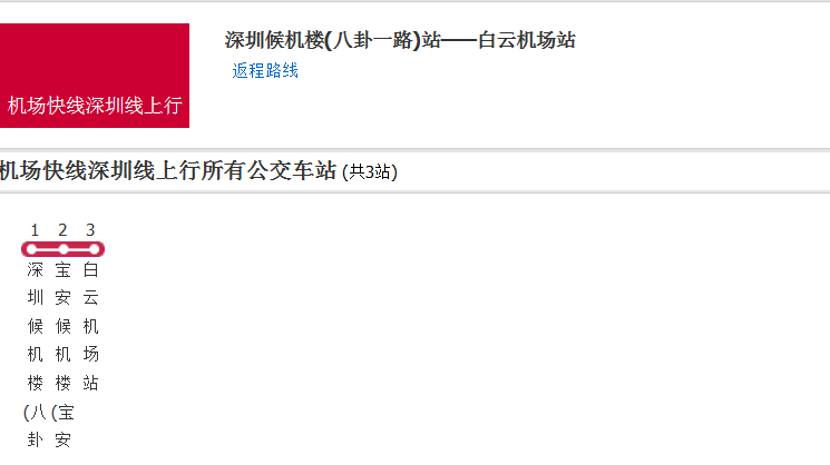 深圳机场快线深圳线