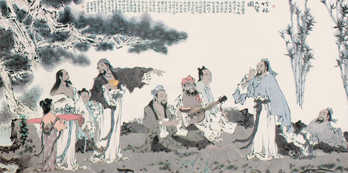 竹林七贤 竹林七贤