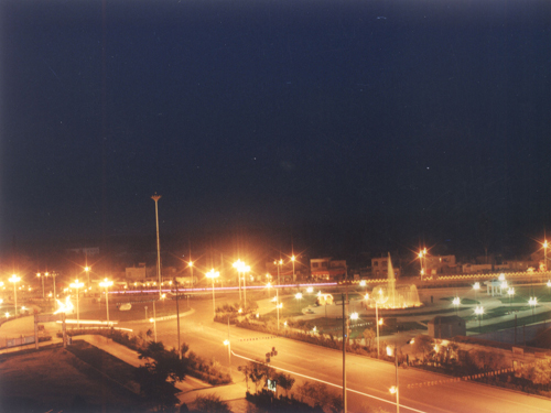 于田县城区夜景 于田县城区夜景