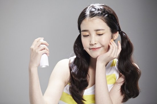 IU the saem化妆品广告拍摄 IU the saem化妆品广告拍摄