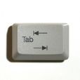 Tab(键盘制表定位键)